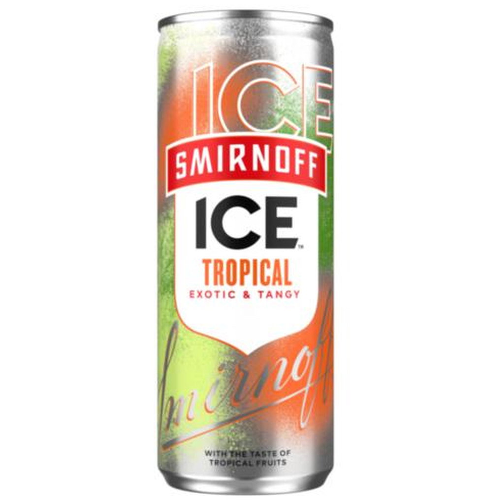 Smirnoff Ice Tropical Vodka Drink, 250ml