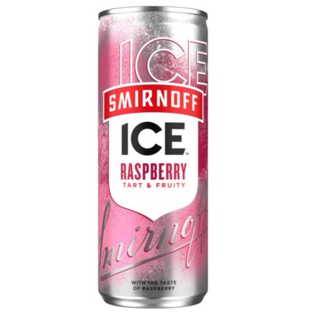 Smirnoff Ice Raspberry Vodka Drink, 250ml