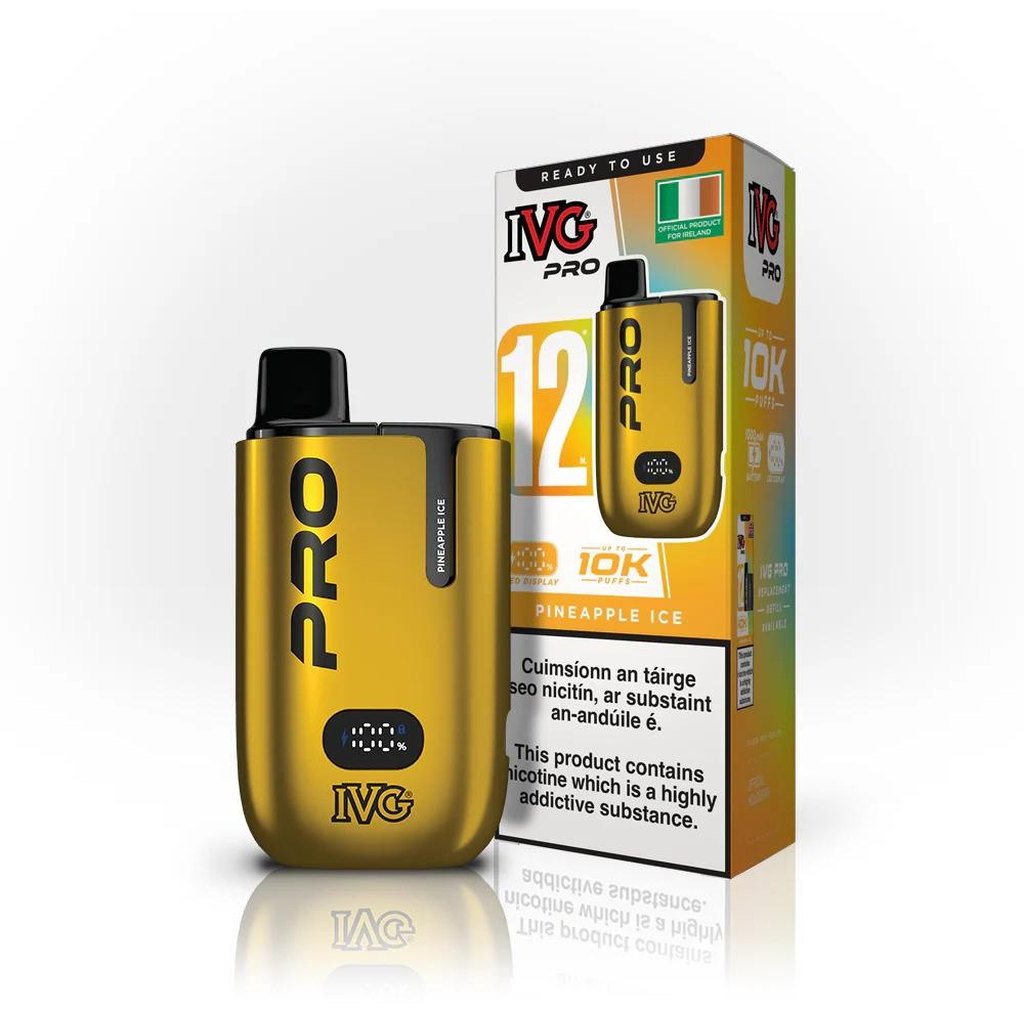 IVG Pro 12 Pineapple Ice 20mg Vape Kit