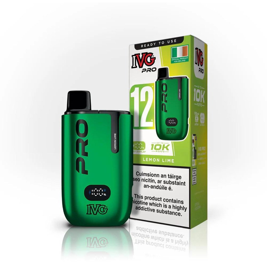 IVG Pro 12 Lemon Lime 20mg Vape Kit