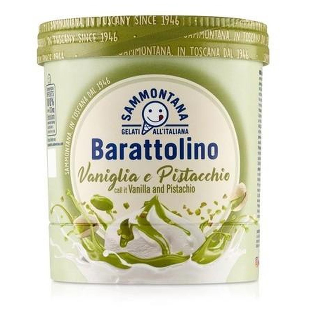 Sammontana Gelato Vanilla & Pistachio (Large Tub), 500g