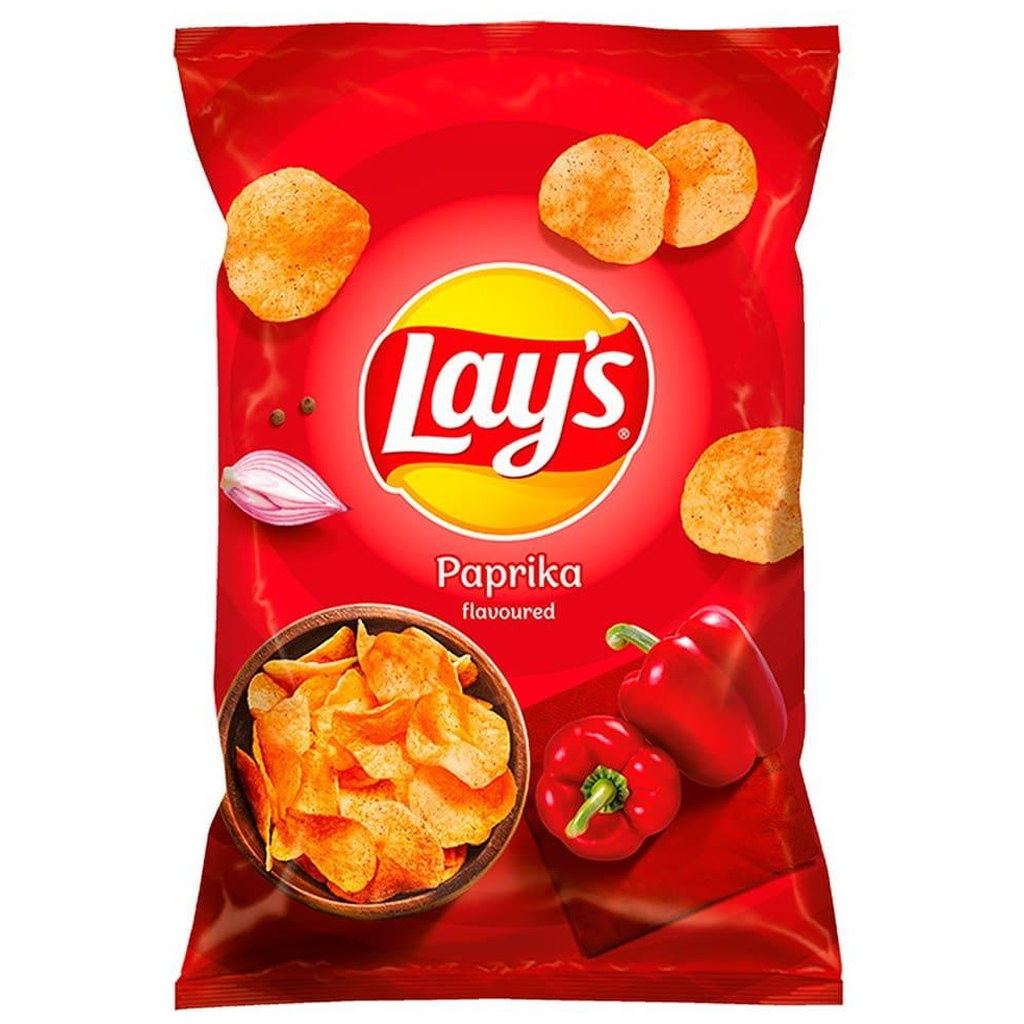 Lays Paprika Crisps, 130g