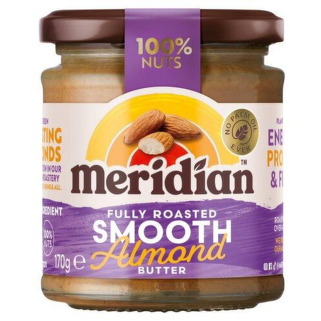 Meridian Smooth Almond Butter, 170g