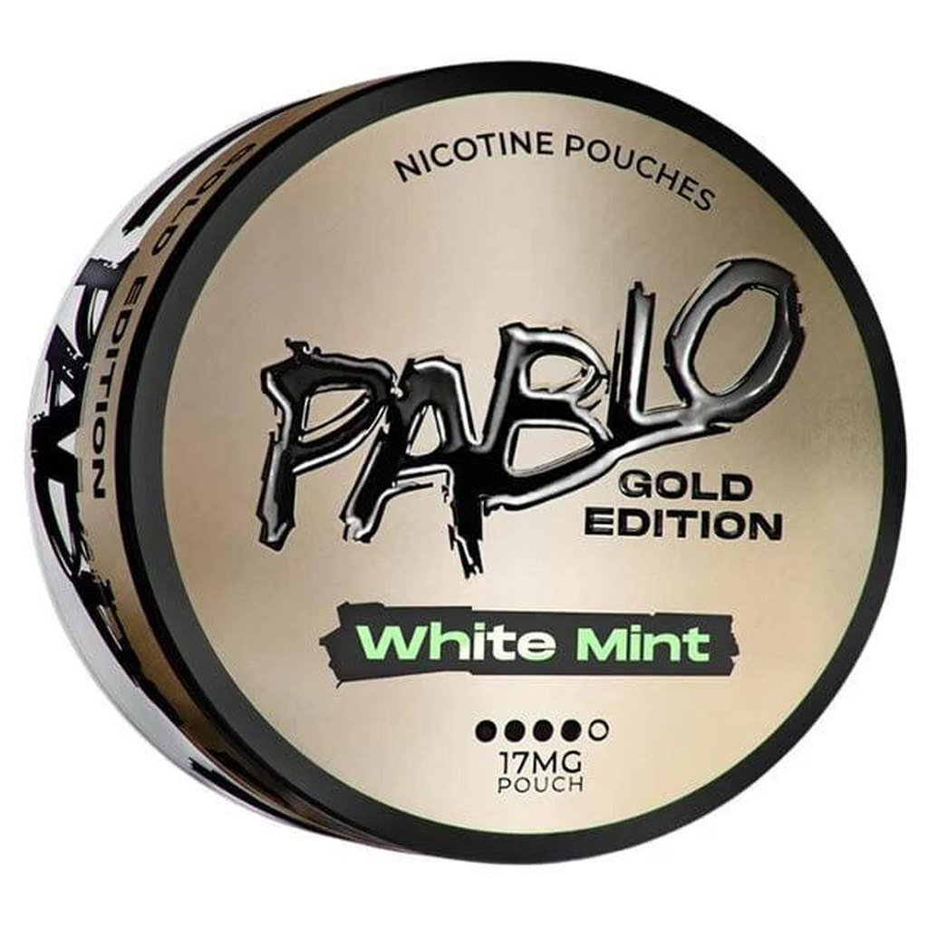 Pablo Gold White Mint 17mg Nicotine Pouches