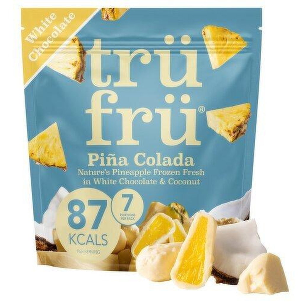 trüfrü Pina Colada Pineapple in White Chocolate & Coconut, 200g