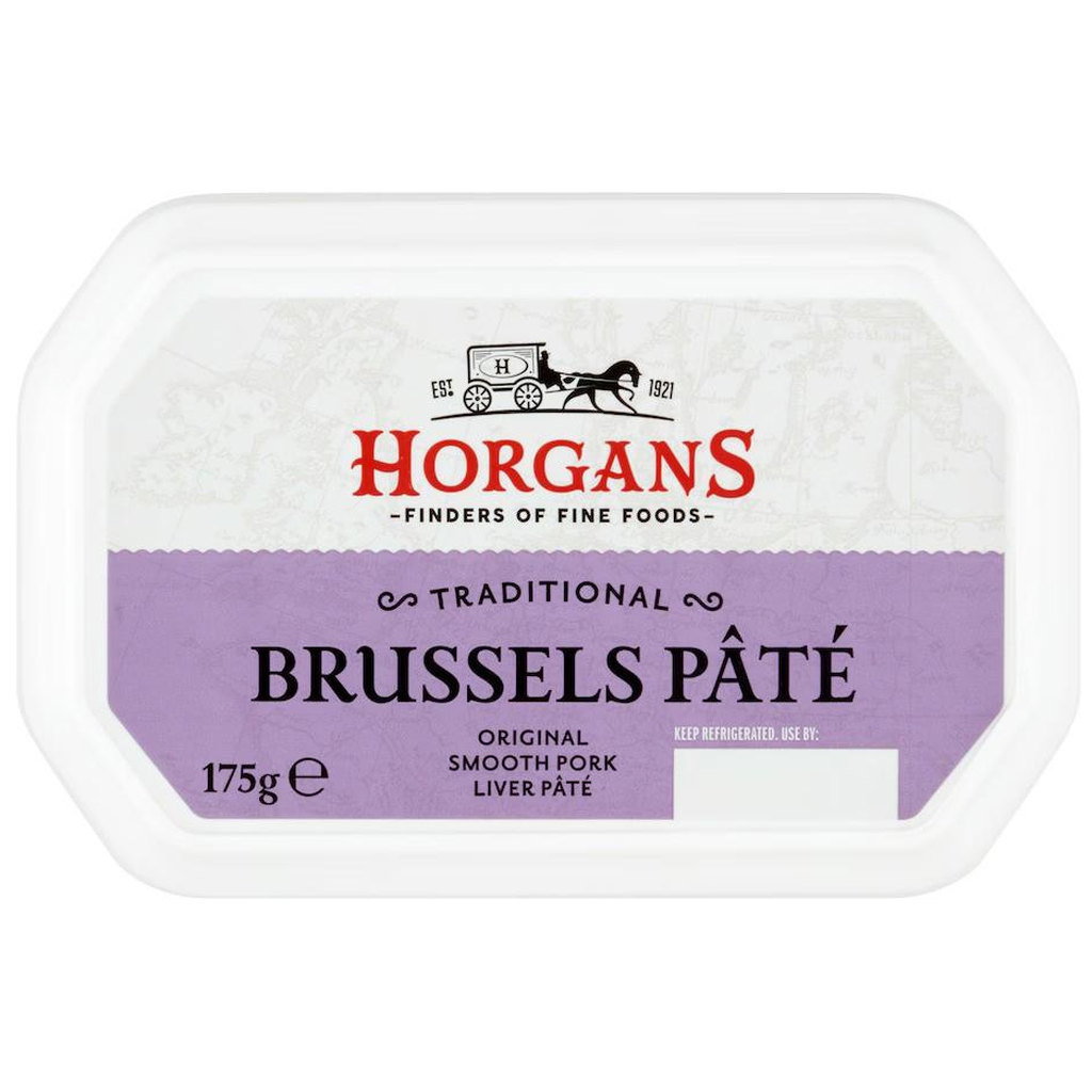 Horgans Brussels Pâté (Pork Liver Pate), 175g