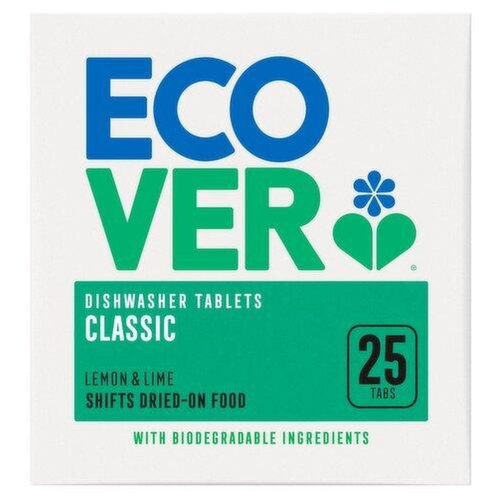 Ecover Classic Lemon & Lime Dishwasher Tablets, 25pk