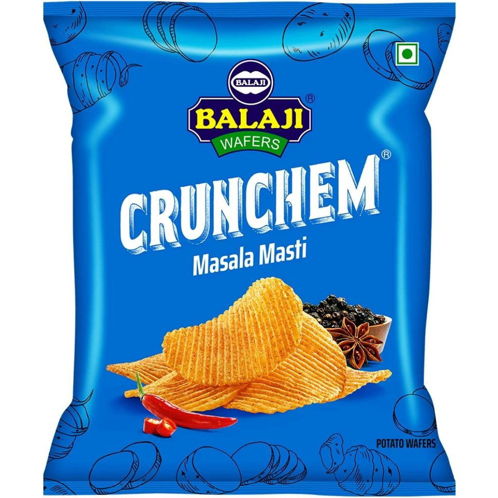 Balaji Crunchem Masala Masti, 45g