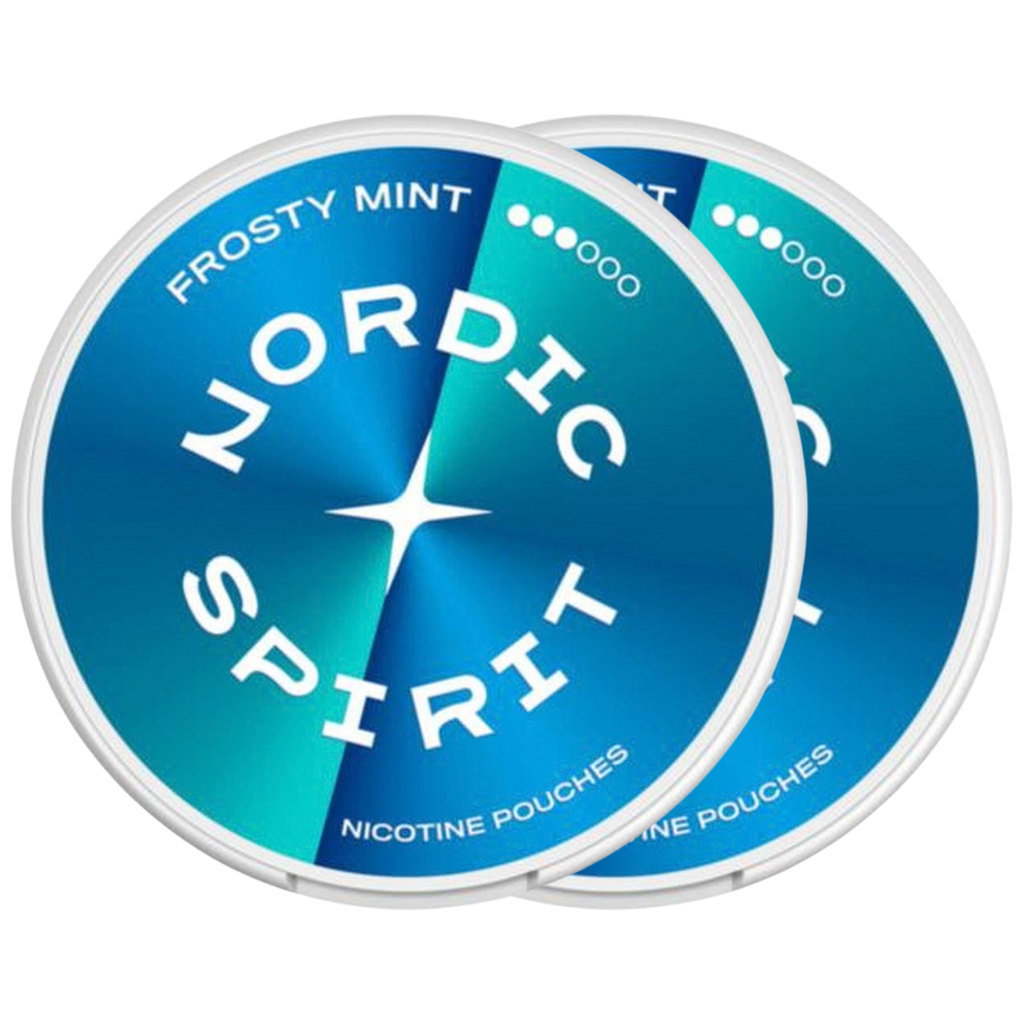 Nordic Spirit Frosty Mint 9mg Nicotine Pouches, 2pk