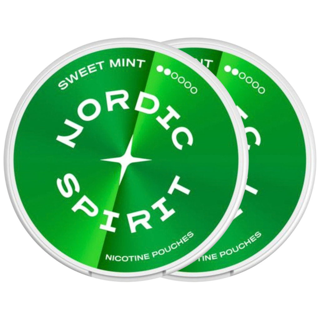 Nordic Spirit Sweet Mint 6mg Nicotine Pouches, 2pk