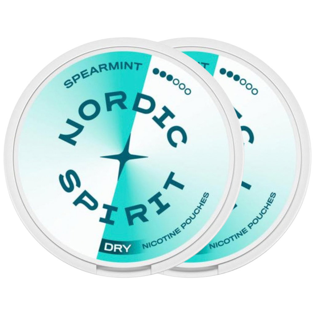 Nordic Spirit Spearmint 9mg, Nicotine Pouches, 2pk