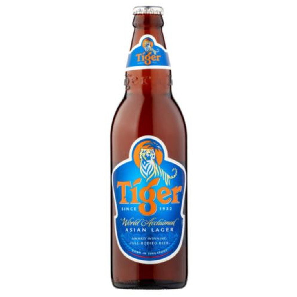 Tiger Lager Beer Bottle, 500ml