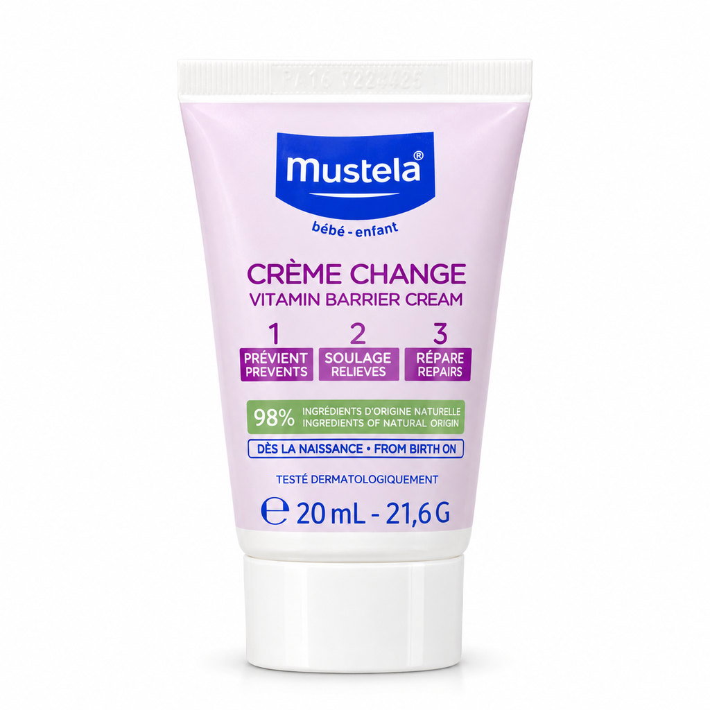 Mustela Vitamin Barrier Cream, 20ml