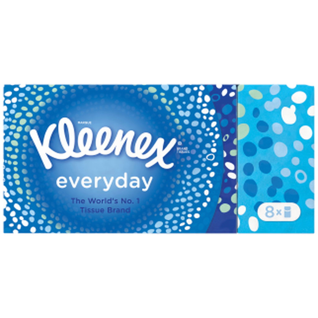 Kleenex Everyday Pocket Tissues, 8pk
