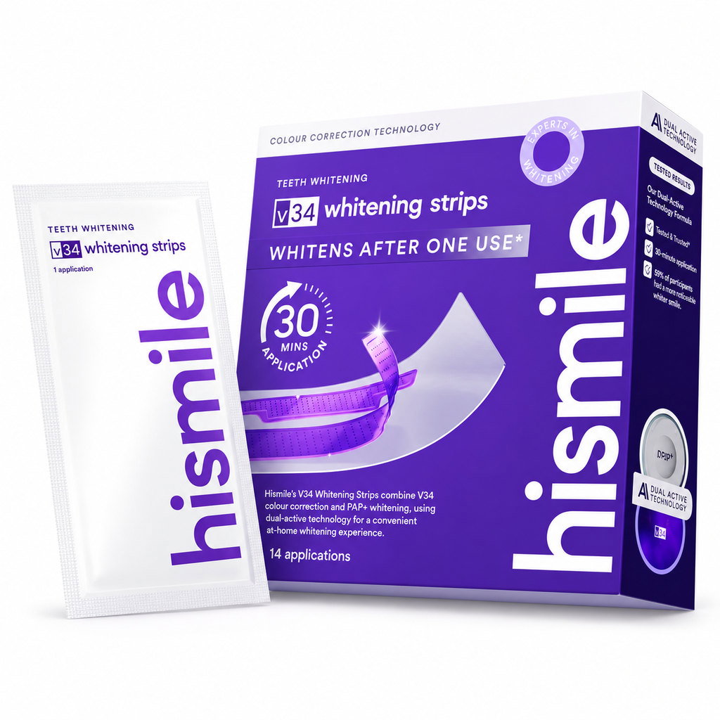 Hismile V34 Teeth Whitening Strips, 14pk