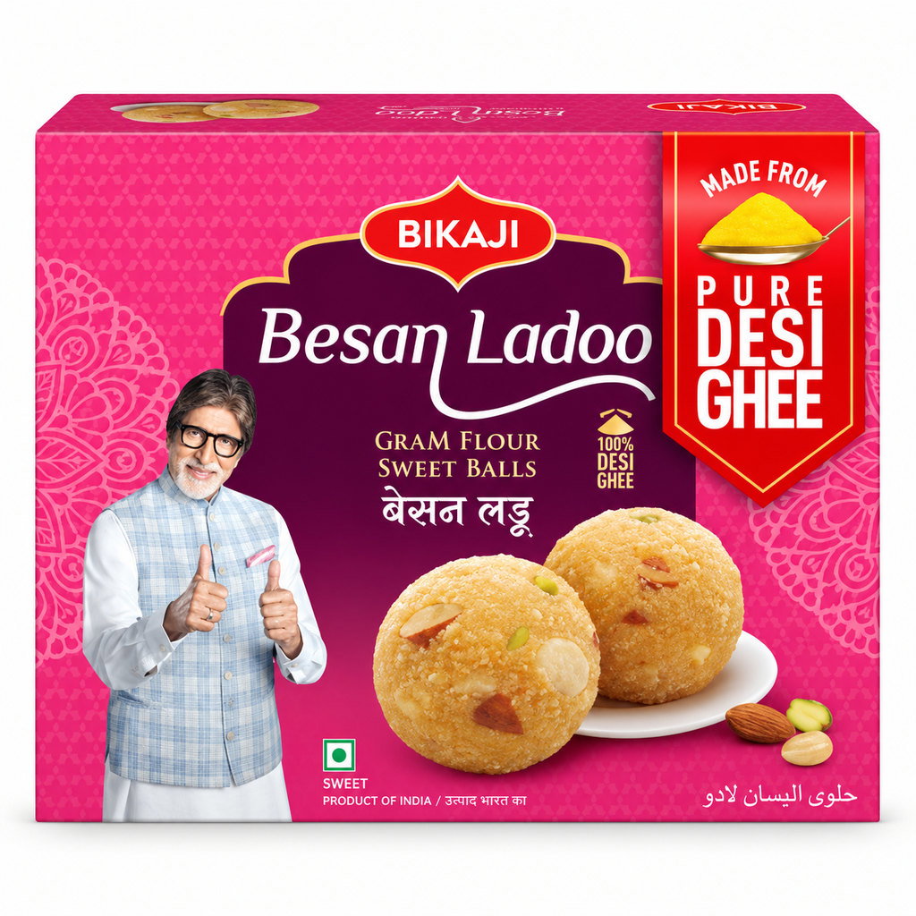 Bikaji Besan Ladoo, 200g