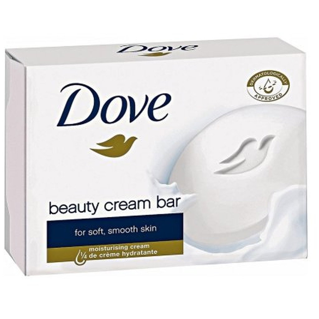 Dove Original Beauty Cream Bar, 4 x 90g