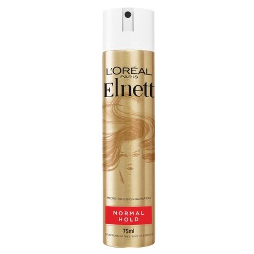 L'Oreal Elnett Normal Hold Shine Hairspray, 75ml