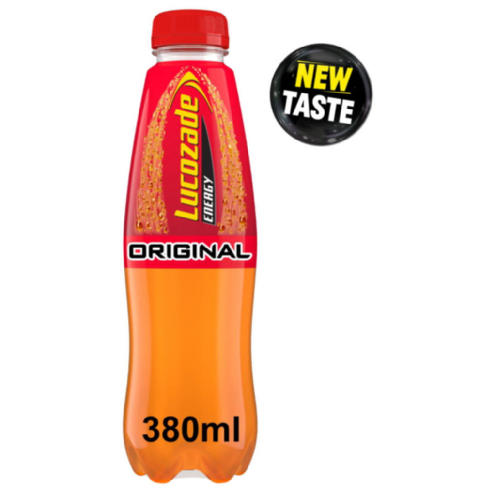 Lucozade Energy Original Sports Drink, 380ml