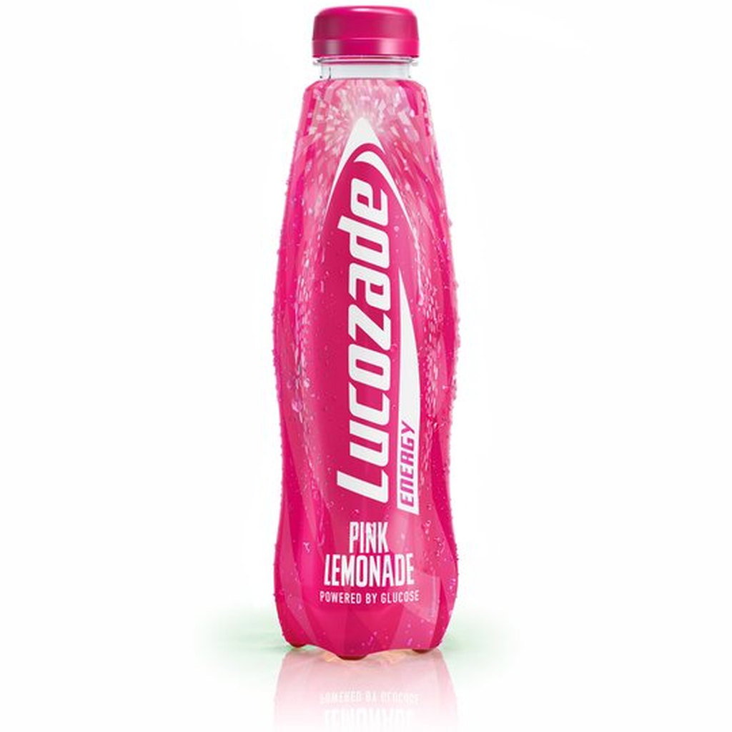 Lucozade Energy Zero Pink Lemonade Sports Drink, 500ml