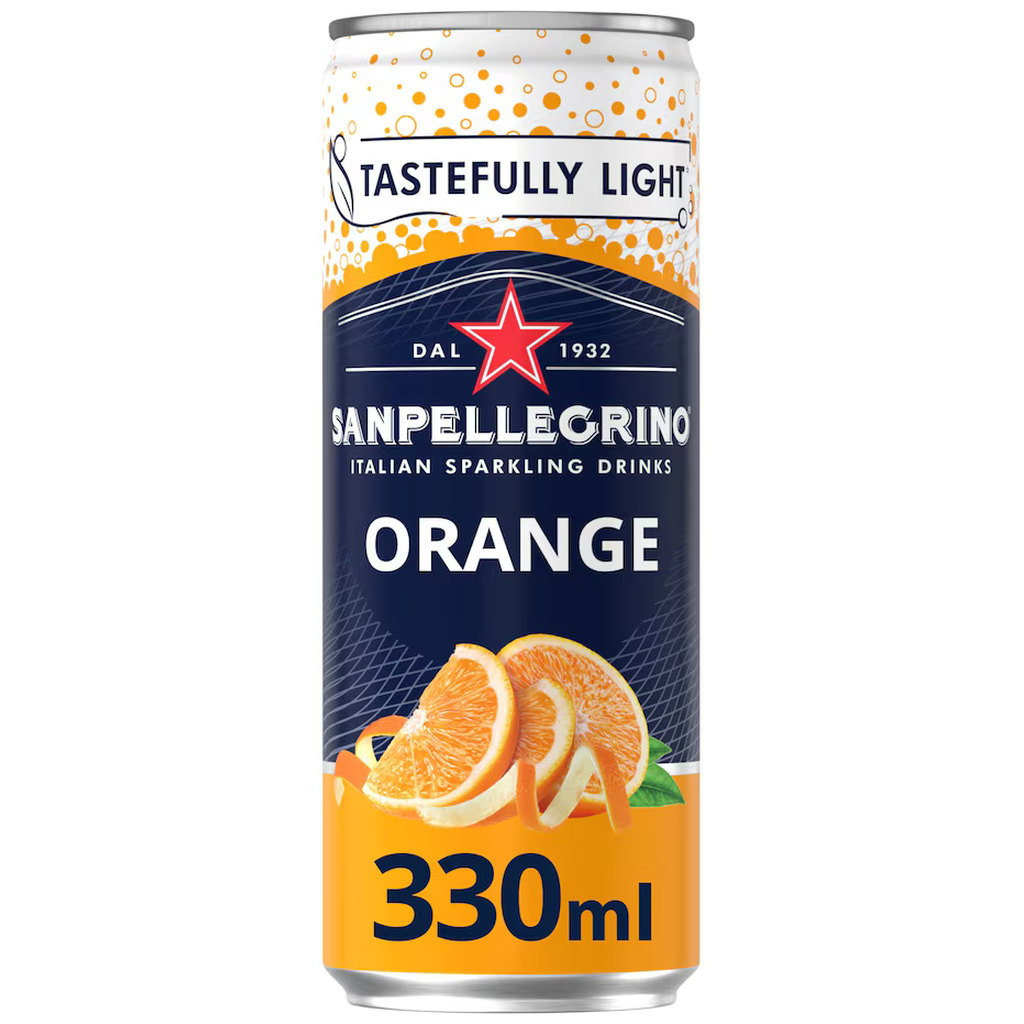 San Pellegrino Sparkling Orange Drink, 330ml