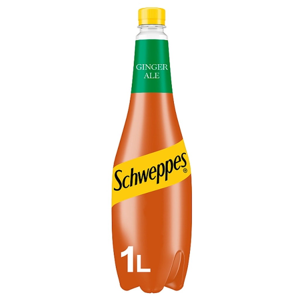 Schweppes Canada Dry Ginger Ale, 1L
