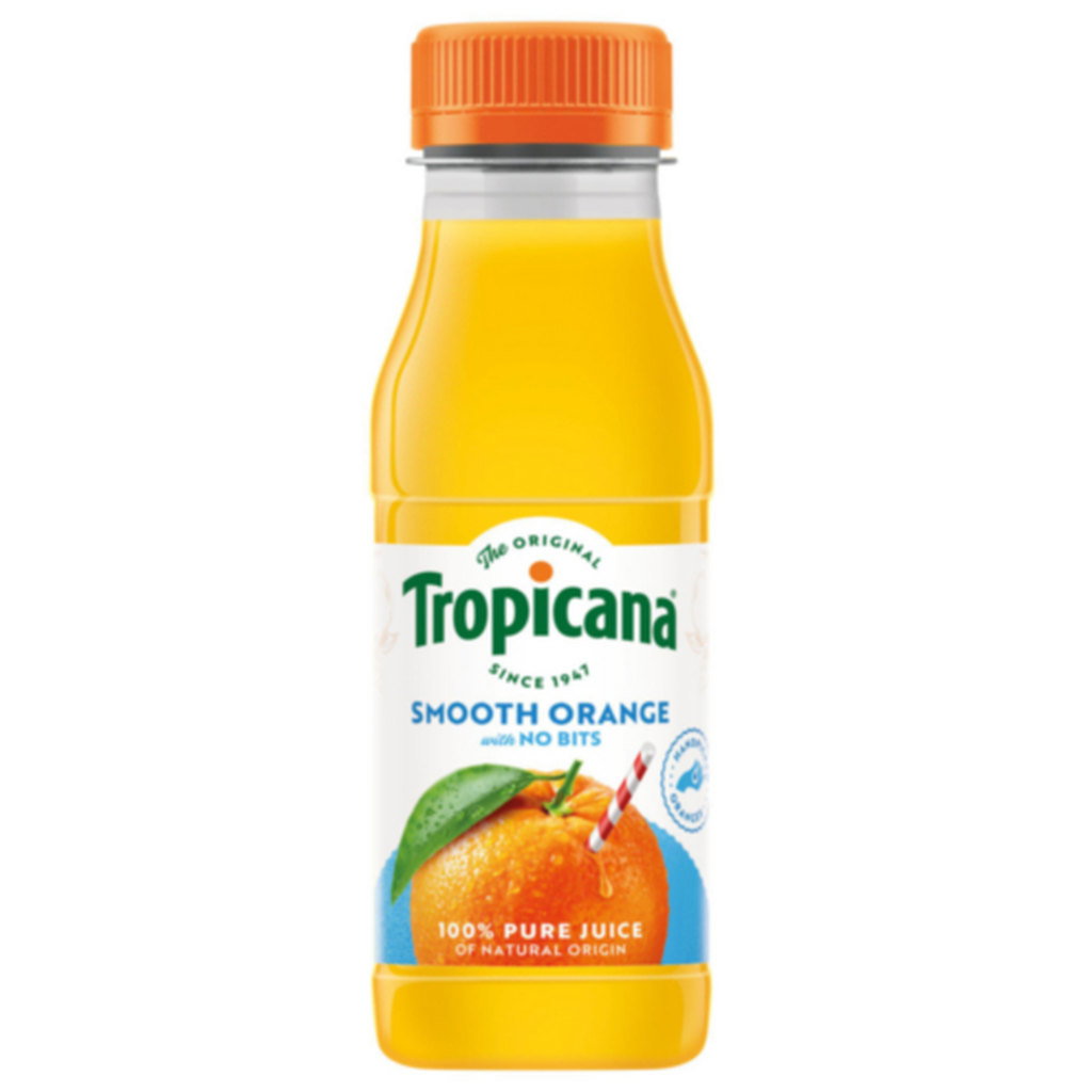 Tropicana Orange Juice Smooth, 250ml