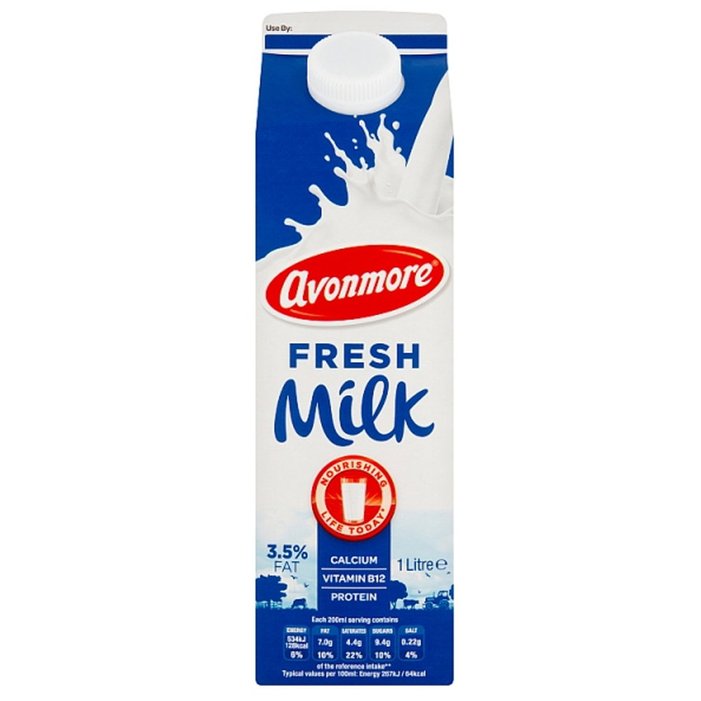 Avonmore Fresh Milk, 1L