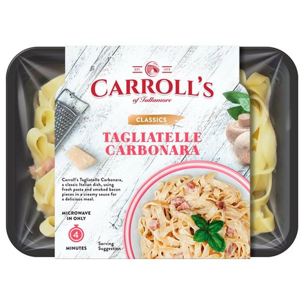 Carroll's Tagliatelle Carbonara Ready Meal, 400g