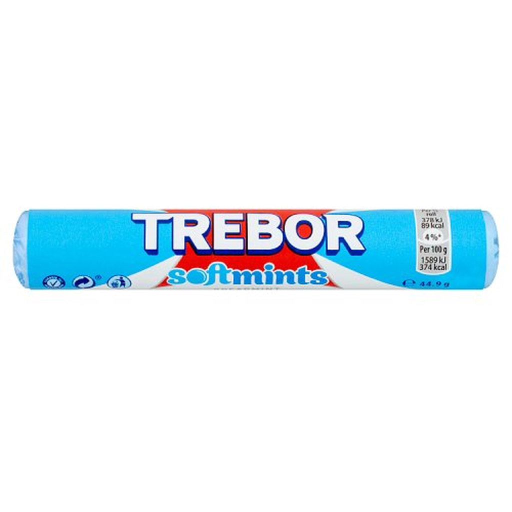 Trebor Softmints Spearmint Roll, 44.9g