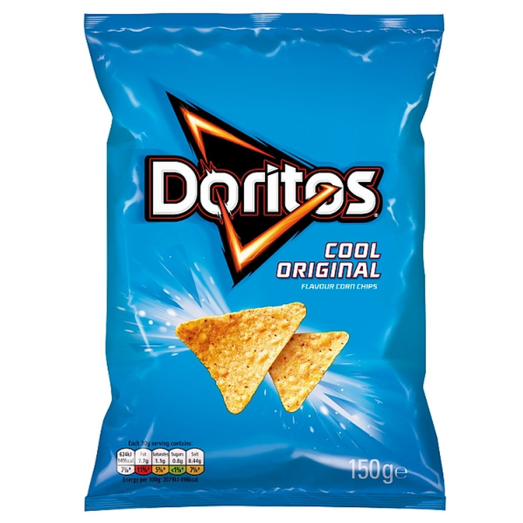 Doritos Cool Original, Corn Chip Crisps, 140g