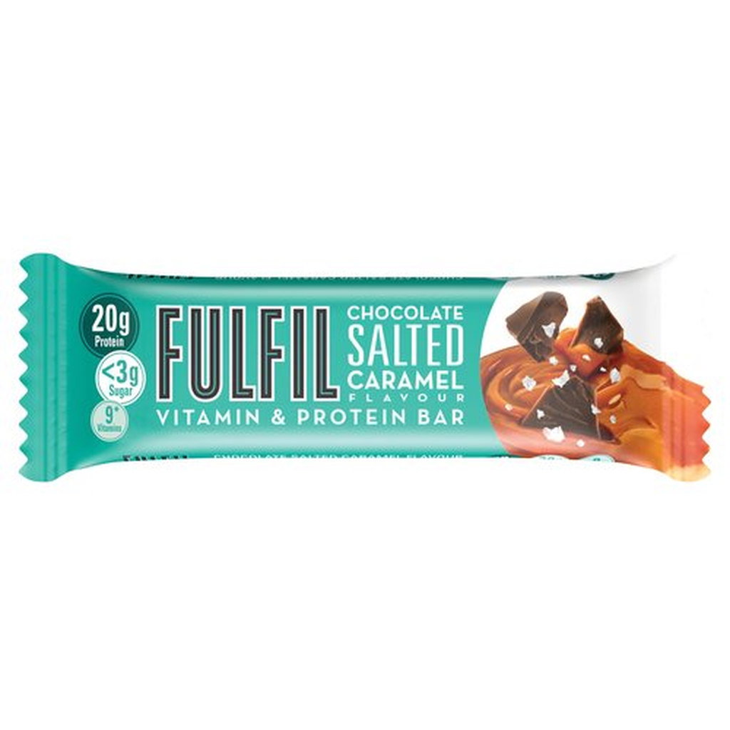 Fulfil Salted Caramel Flavour Protein Bar, 55g