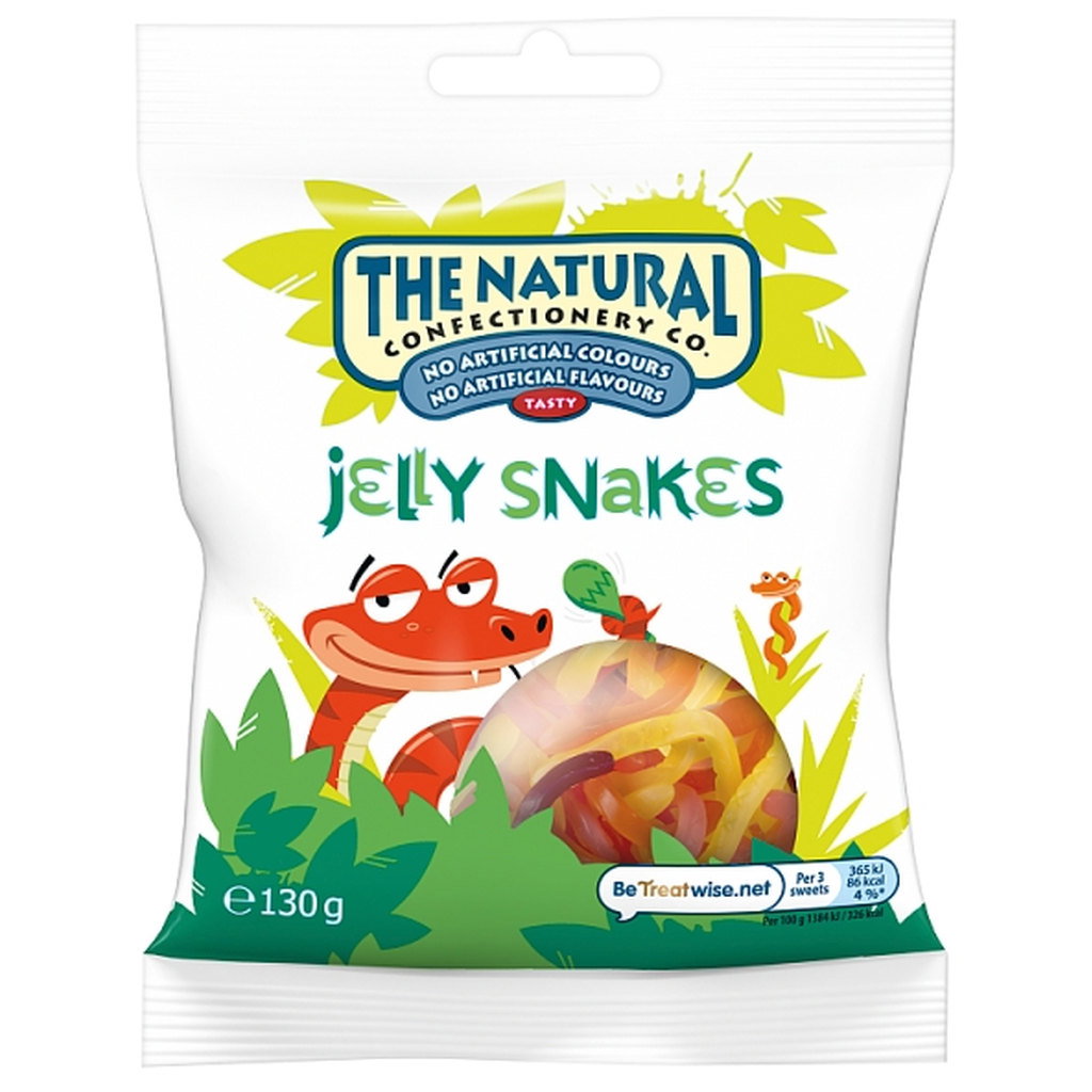 Natural Confectionery Co Jelly Snakes Sweets, 110g