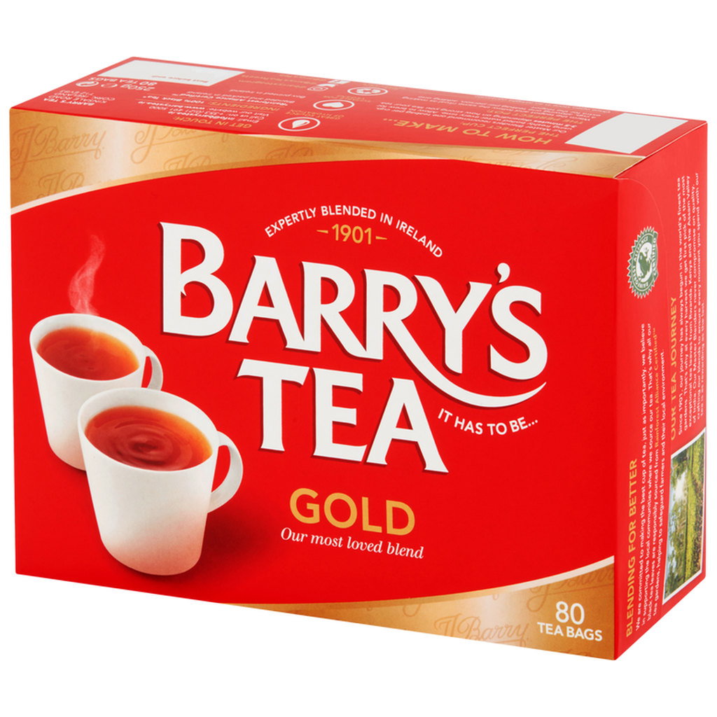 Barry's Gold Blend Tea Bags, 80pk