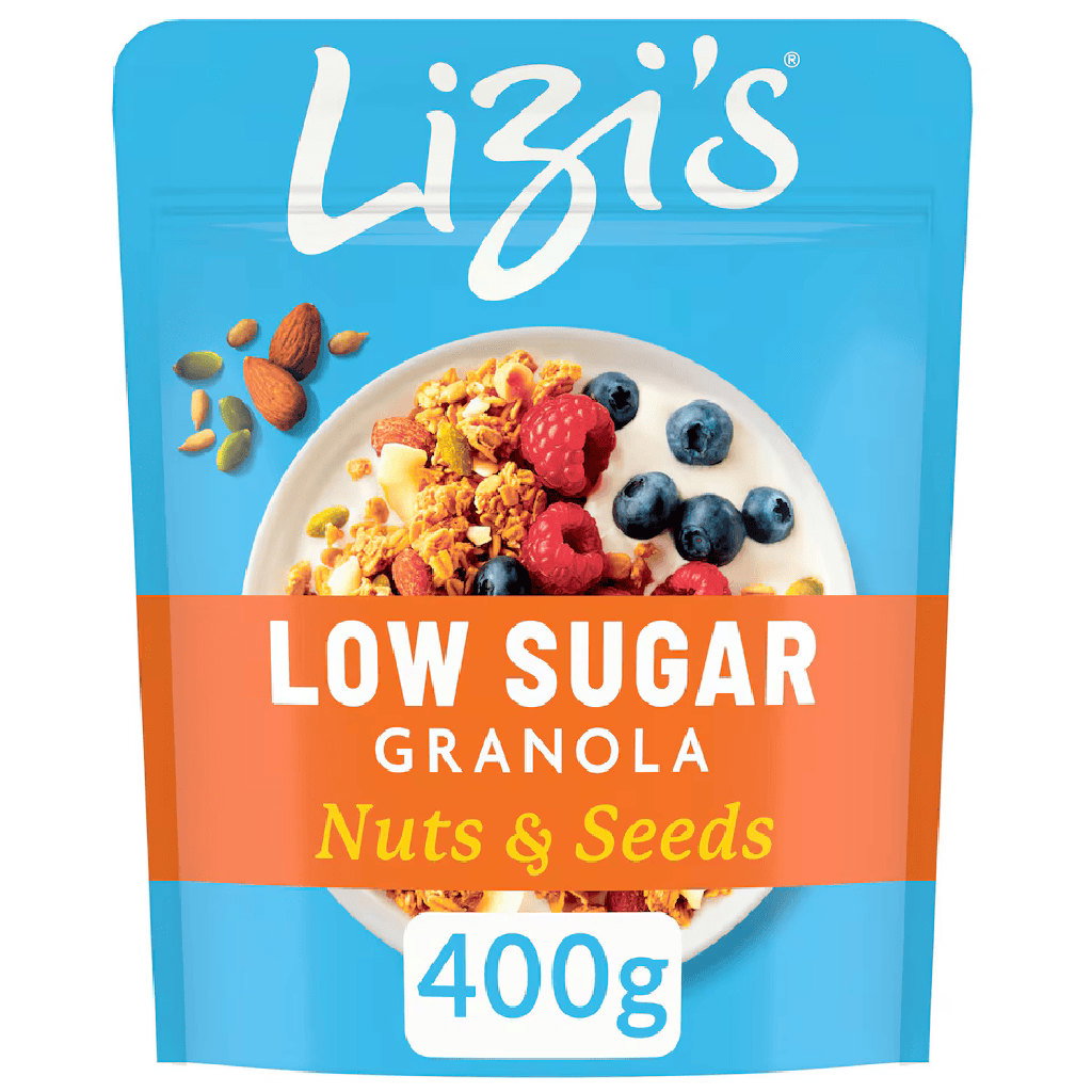 Lizi's Granola Low Sugar Nuts & Seeds 400g, 400g