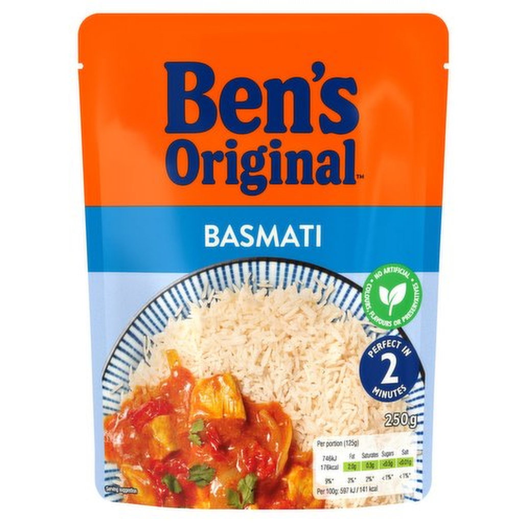Ben's Original Basmati Microwave Rice, 220g