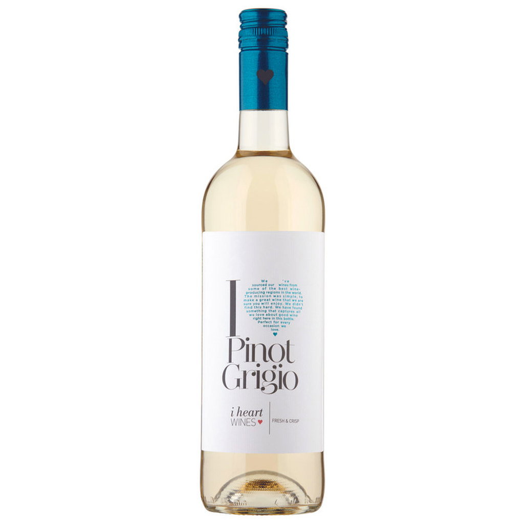 I Heart, Pinot Grigio White Wine, 750ml