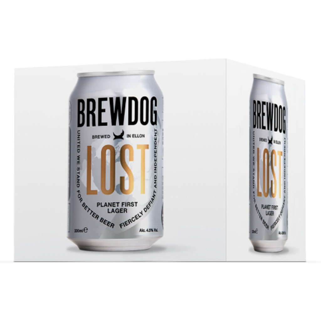 Brewdog Lost Lager 4 pack, 440ml