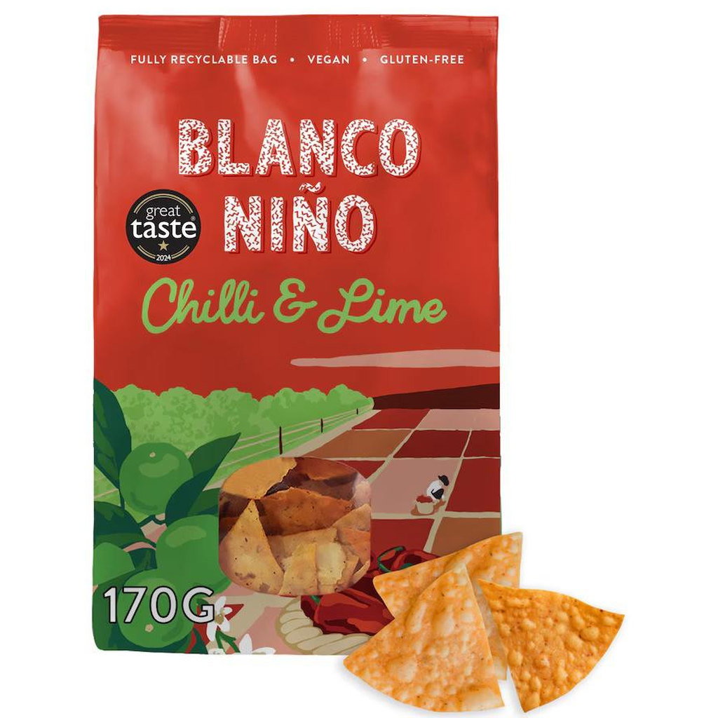 Blanco Nino Chilli & Lime Tortilla Chips, 170g
