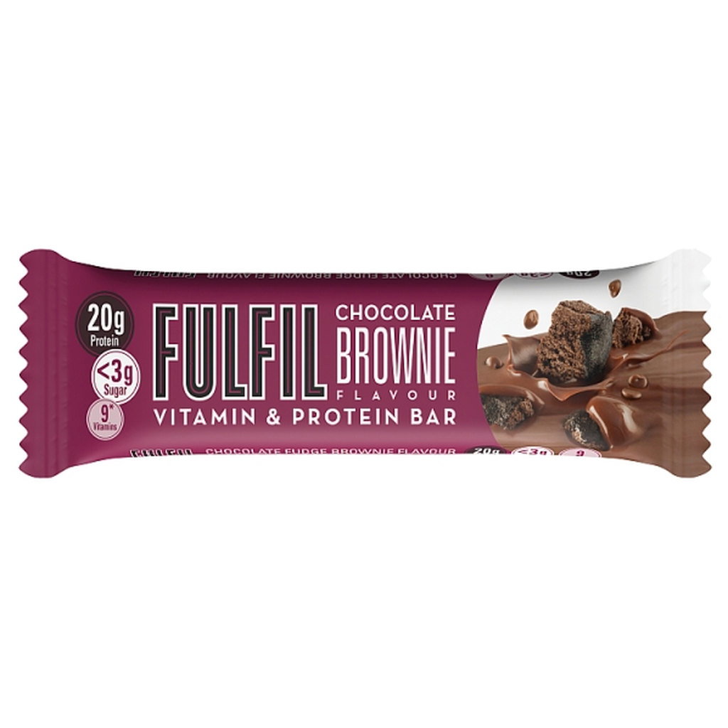 Fulfil Milk Chocolate Brownie Flavour Protein Bar, 55g