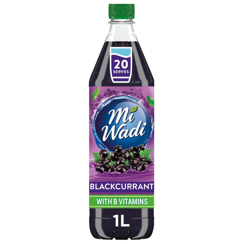 Mi Wadi Blackcurrant Squash, 1L