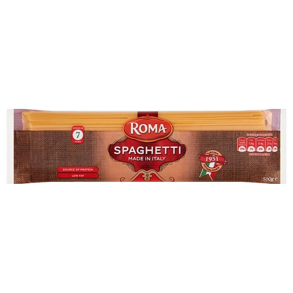 Roma Spaghetti Pasta, 500g