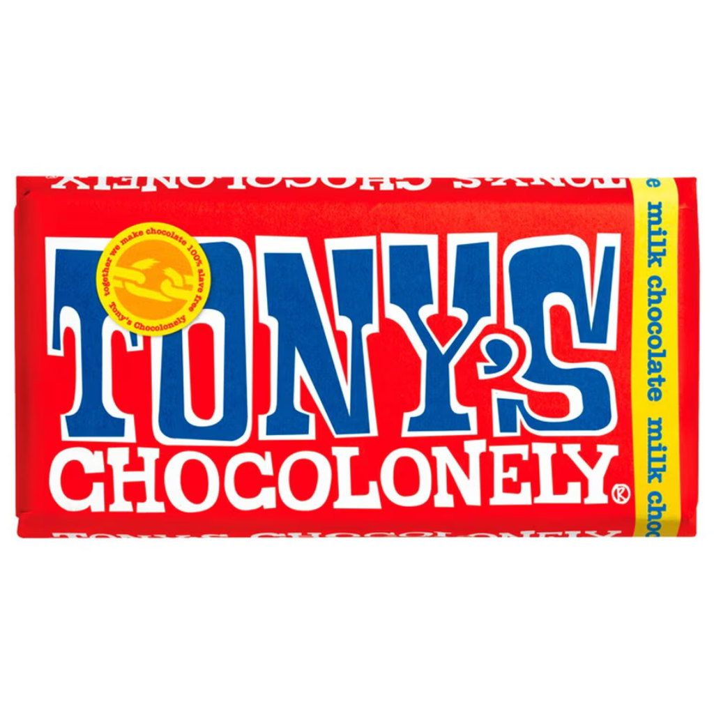 Tony's Chocolonely, 32% Fairtrade Milk Chocolate Bar, 180g