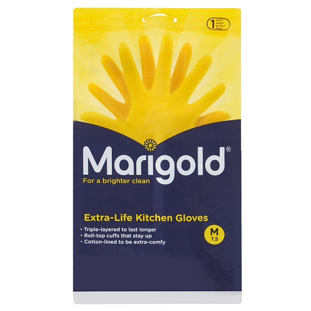 Marigold Medium Kitchen Gloves, 1 Pair