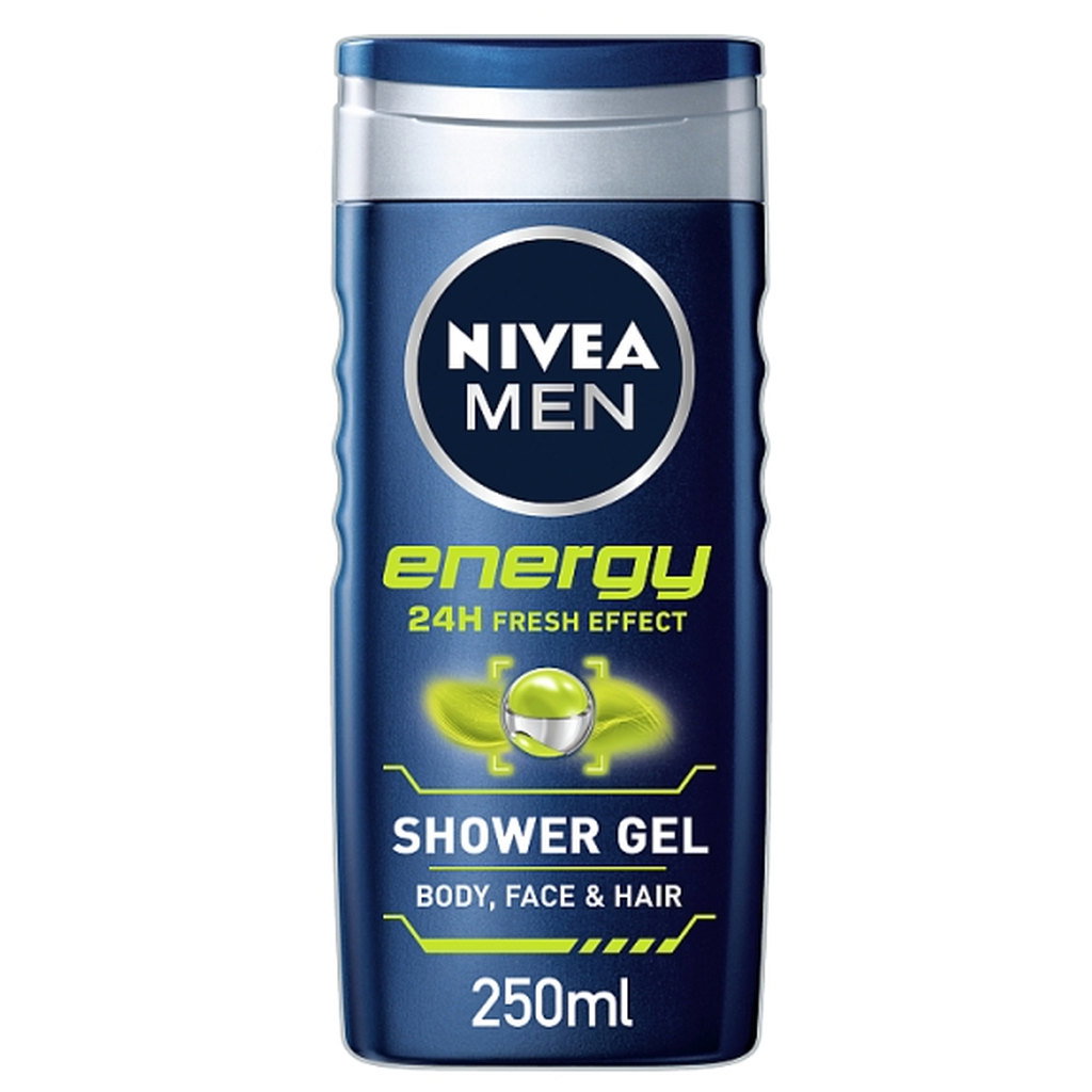 Nivea Shower Gel Energy For Men, 250ml