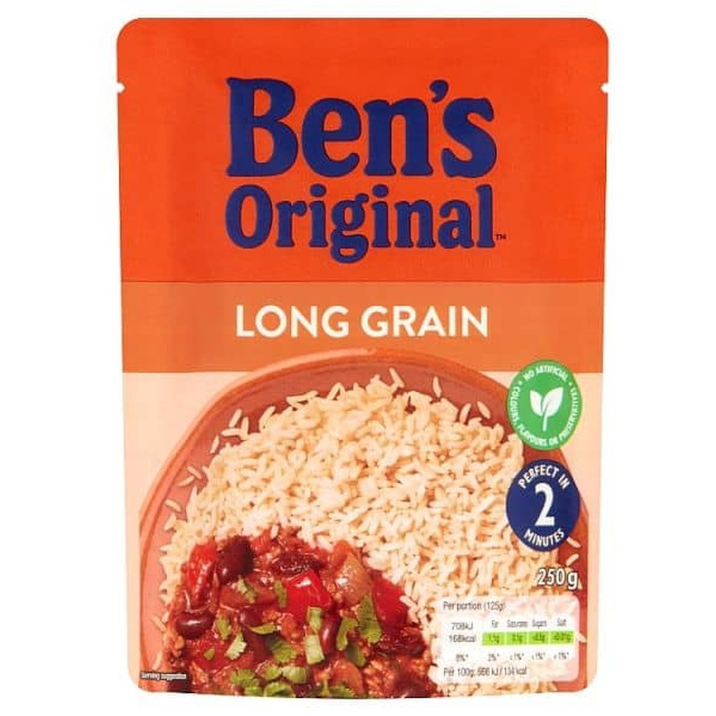 Ben's Microwave Long Grain Rice, 220g