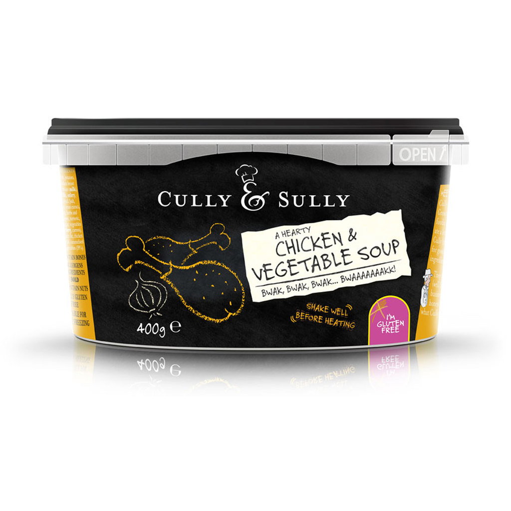 Cully & Sully Chicken & Vegetable Soup, 400g
