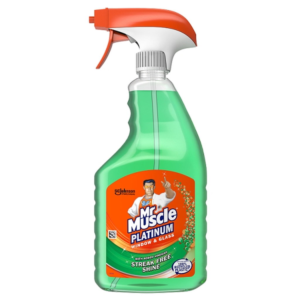 Mr Muscle Platinum Window & Glass Cleaner, 750ml
