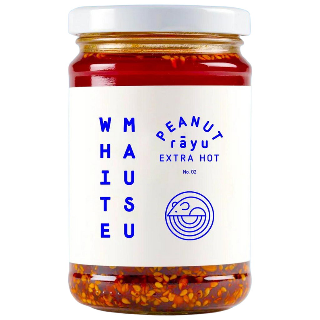 White Mausu Peanut Rayu Chilli Oil Extra Hot, 240g