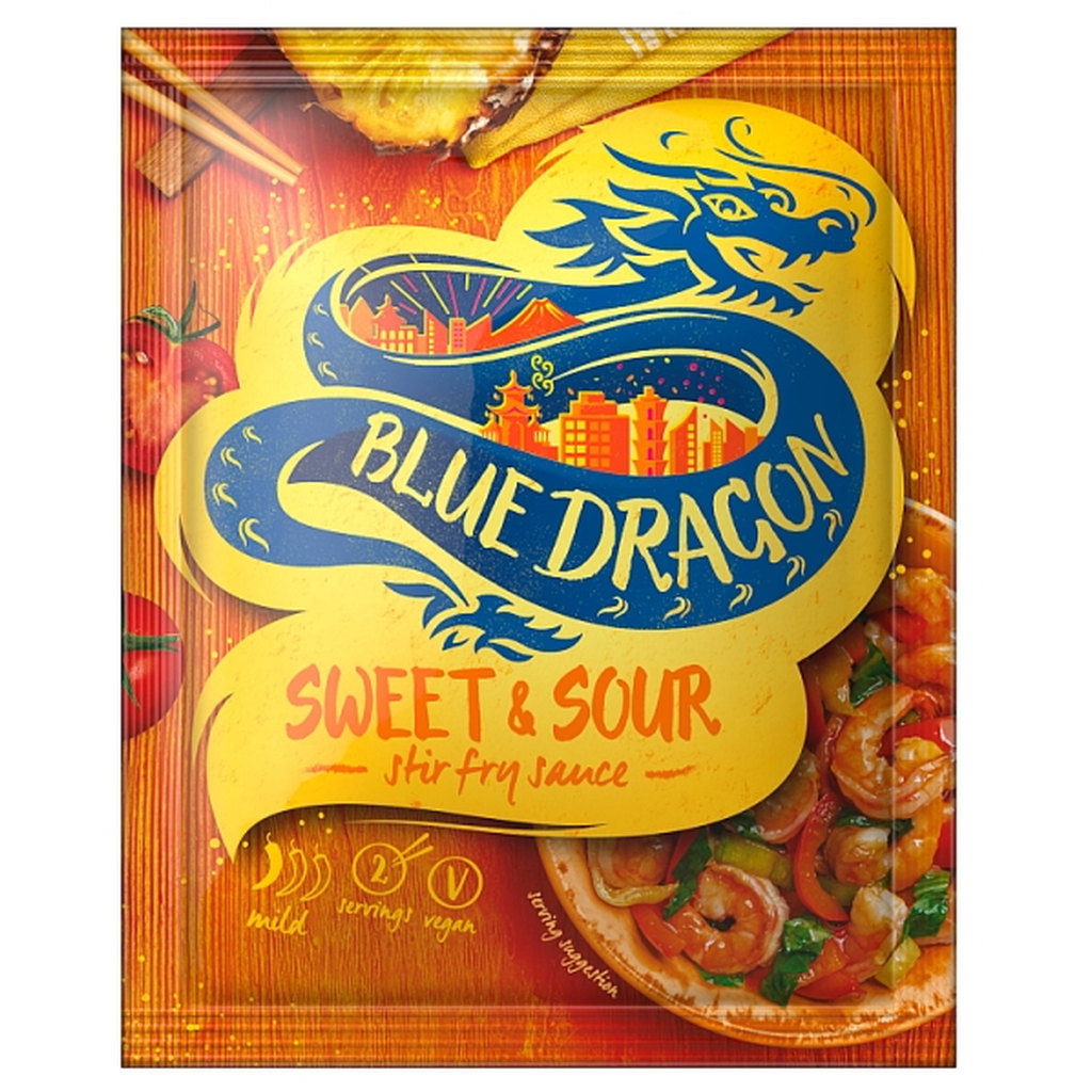 Blue Dragon Sweet & Sour Stir Fry Sauce, 120g